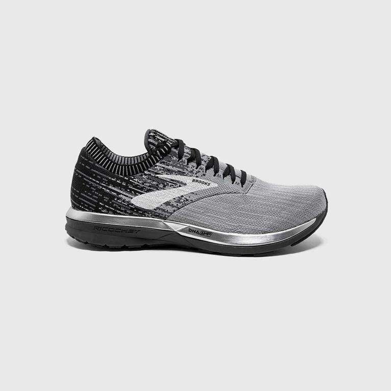 Brooks Ricochet Mens Road Running Shoes - Grey - Philippines (516932EOB)